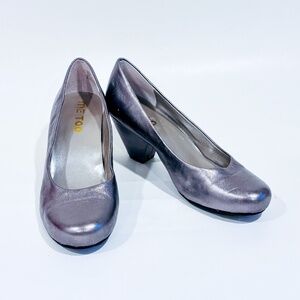 ME TOO Yvette silver shoes